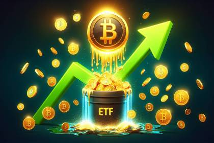 "Bitcoin ETFs Influx"